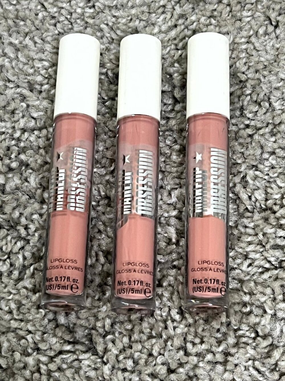 Makeup Obsession Matte Lip Gloss Dreams - 0.17 Fl Oz 3 Pack
